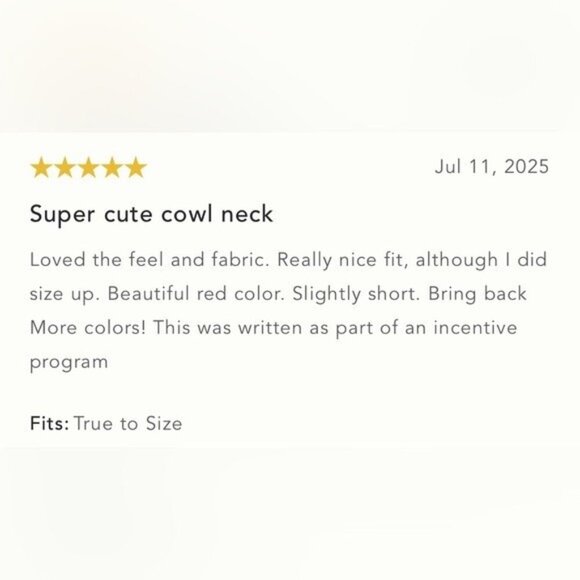 NWT Size XL - Anthropologie The Sloane Cowl-Neck blouse Tank (NWT US$ 68) - Picture 9 of 16